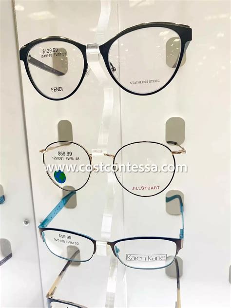 costco eyeglass frame brands.